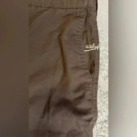 Quicksilver Boarding Apparel Men's Brown Casual Chino Shorts - Picture 4 of 6